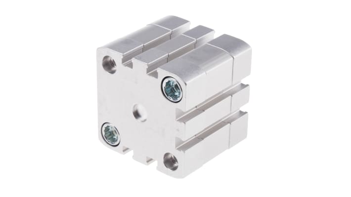 Cilindro pneumatico Festo ADN-40-5-I-P-A, doppio effetto, foro 40mm, corsa 5mm, montaggio verticale o orizzontale.