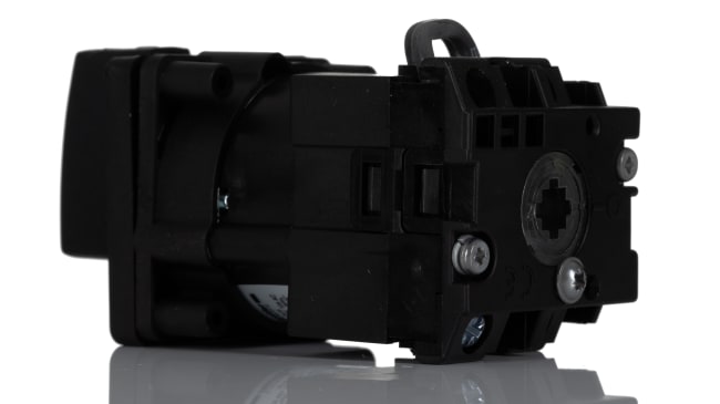 Interruttore a camma DPDT Schneider Electric, serie Harmony K, 3 posizioni, 10 A, Ø 16/22 mm, dimensioni 45 x 87 x 45 mm.