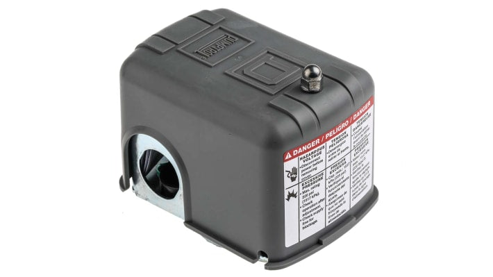 Pressostato differenziale Telemecanique Sensors 9013FSG2J21 per pompa d'acqua, azionamento a membrana, 15-30 psi.