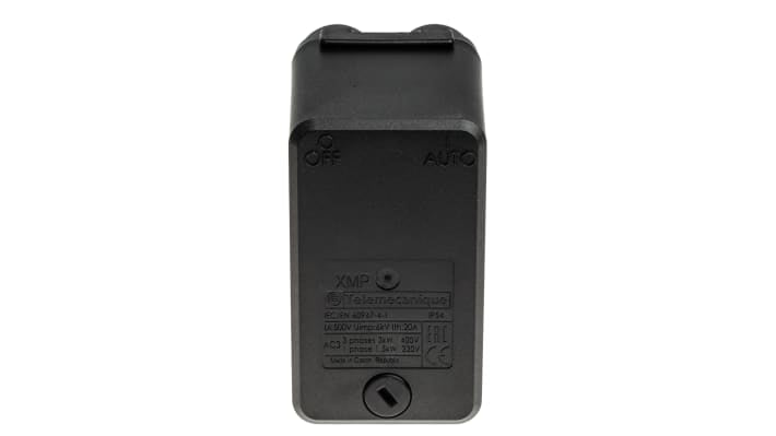 Pressostato differenziale Telemecanique Sensors XMPA12B2131C, 12 bar max, attuatore a diaframma, IP54, temperatura -25/+70°C.