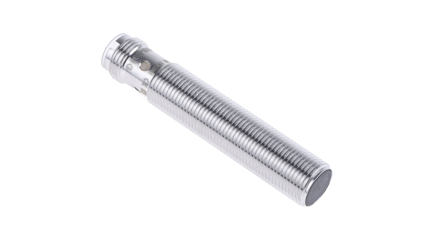 Sensore di prossimità cilindrico BALLUFF BES M12MI-POC40B-S04G, PNP, M12, rilevamento 4 mm, IP68, -25/+70 °C.