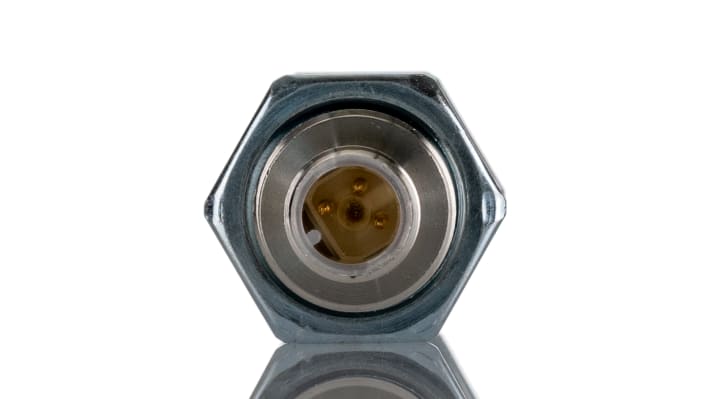 Sensore di prossimità cilindrico NPN BALLUFF BES M18MI-NSC80B-S04G, gamma di rilevamento 8 mm, grado di protezione IP67.
