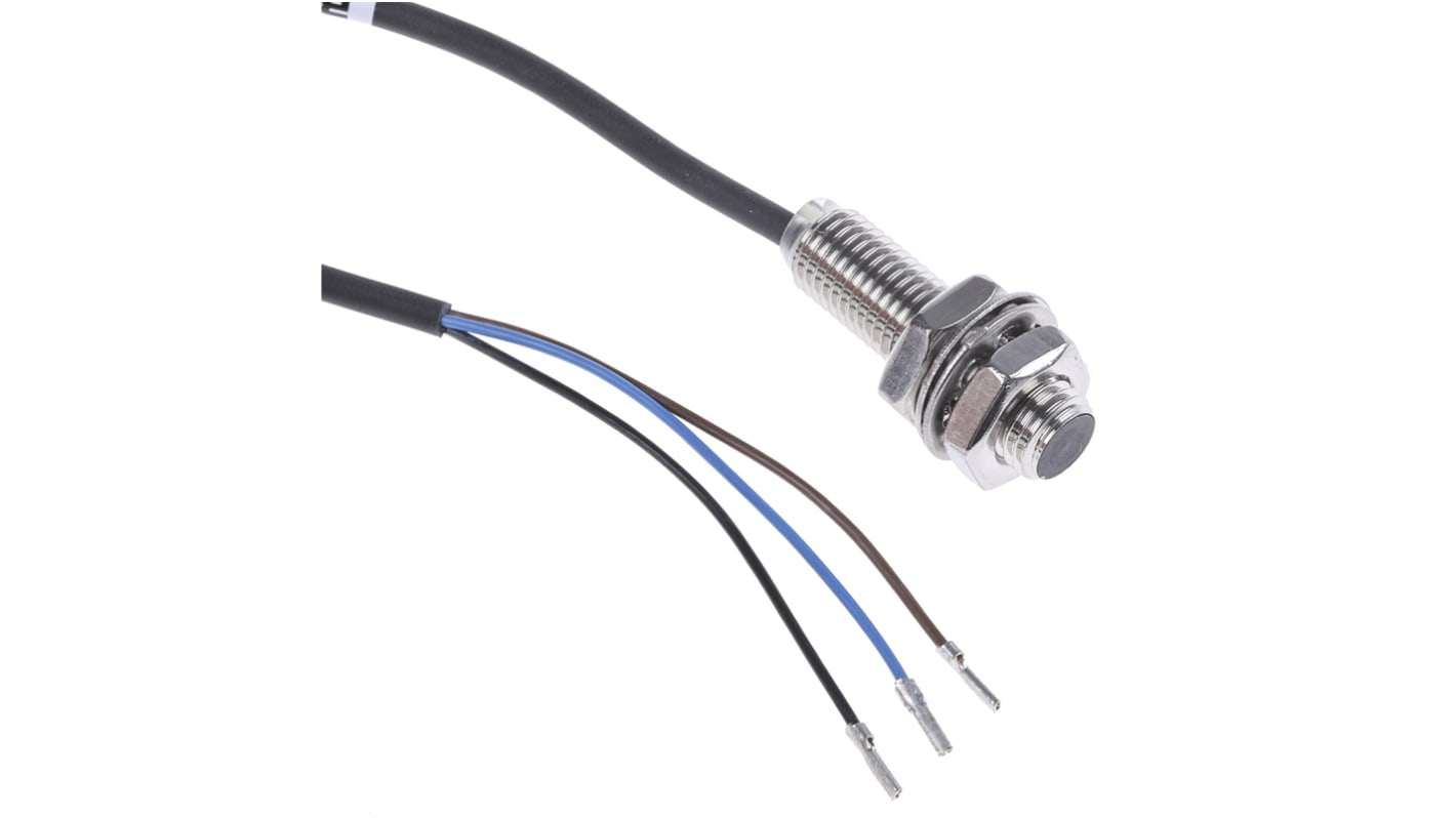 Sensore di prossimità induttivo cilindrico M8 BALLUFF BES 516-324-E4-C-PU-03, PNP, IP68, 1,5 mm di rilevamento.