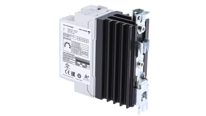 Regolatore di potenza Carlo Gavazzi RGC1P23V30ED, contattore a stato solido 30A, montaggio su guida DIN, ingresso analogico.