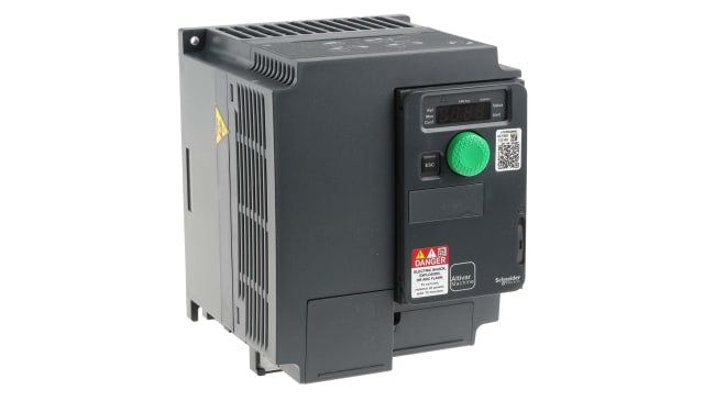 Schneider Electric - ATV320U30N4C: Azionatore a velocità variabile 3 kW, 400 V c.a., 3 fasi, 0.1 599Hz per motori asincroni e sincroni. Connettività avanzata e robustezza per applicazioni industriali.