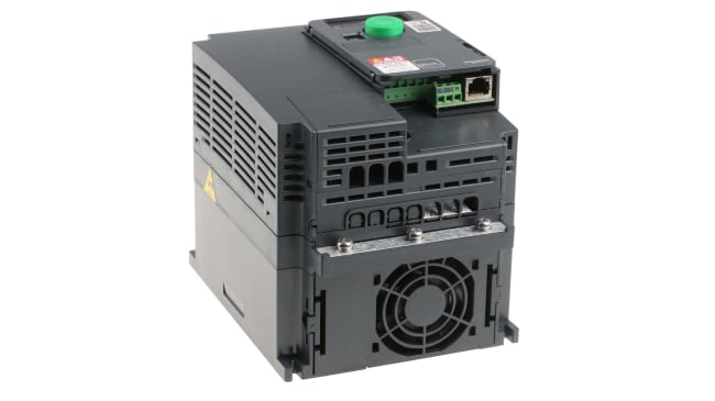Schneider Electric - ATV320U30N4C: Azionatore a velocità variabile 3 kW, 400 V c.a., 3 fasi, 0.1 599Hz per motori asincroni e sincroni. Connettività avanzata e robustezza per applicazioni industriali.