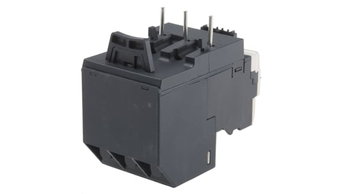Relè di sovraccarico termico Schneider Electric LR9D01, corrente 100-500 mA, montaggio diretto, dimensioni 79.9x45x72.5 mm.