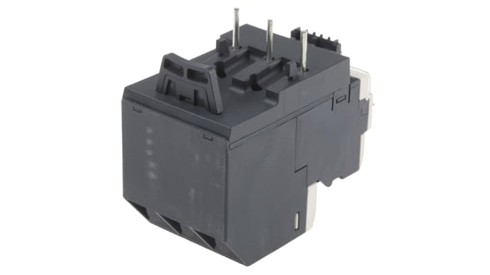 Relè di sovraccarico termico Schneider Electric LR9D02, corrente 0,4-2 A, montaggio diretto, dimensioni 79,9 x 45 x 72,5 mm.