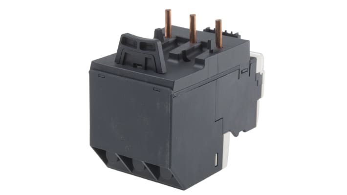 Relè di sovraccarico termico Schneider Electric LR9D32, corrente 6,4-32 A, montaggio diretto, dimensioni 79,9 x 45 x 72,5 mm.