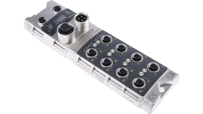Scatola sensore BALLUFF BNI EIP-508-105-Z015, modulo IO-Link 8 porte, connettore M12, IP67, tensione 18-30.2V cc.