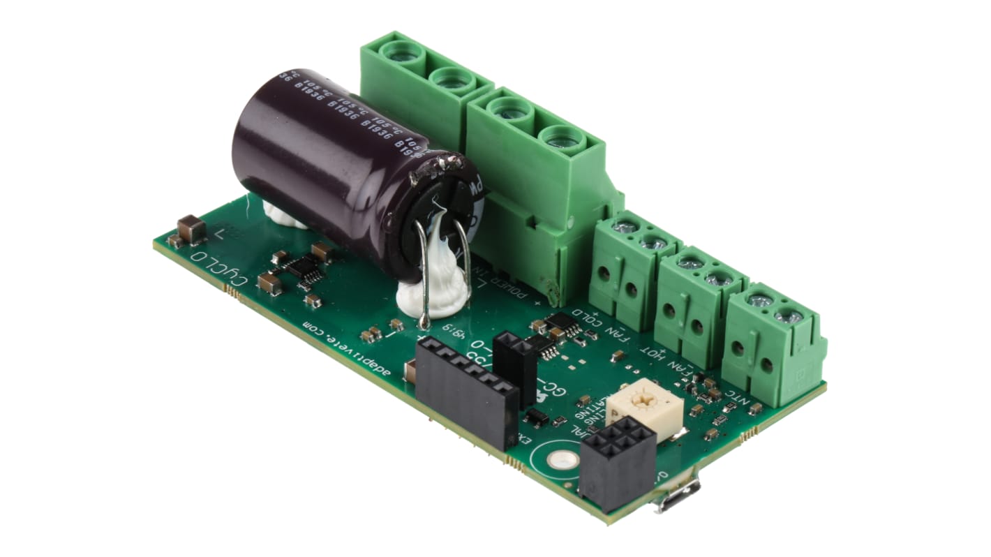 Modulo I/O Adaptive ADC-48-450-U, controller termoelettrico con due uscite ventola indipendenti e interfaccia USB.