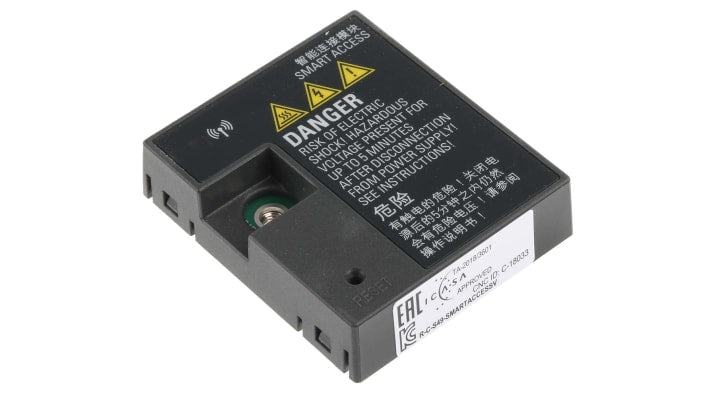Modulo server Web Smart Access Siemens 6SL3255-0VA00-5AA0 per Sinamics V20, interfaccia per diagnostica e messa in servizio.