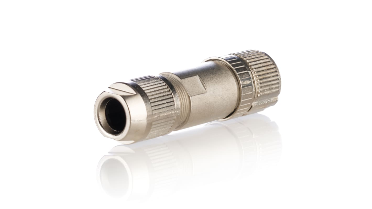 Connettore circolare Phoenix Contact SACC-M12FS-5PL SH - 1424660, 5 poli, M12, resistente agli agenti esterni, pin placcati oro, tenuta NBR.
