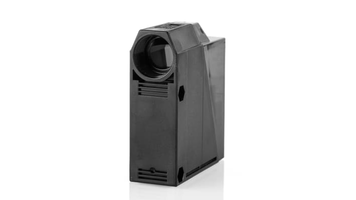 Omron E3JMR4M4TG, sensore fotoelettrico rettangolare a riflessione, rilevamento 4 m, uscita relè 3 A, dimensioni 68x25x75 mm.