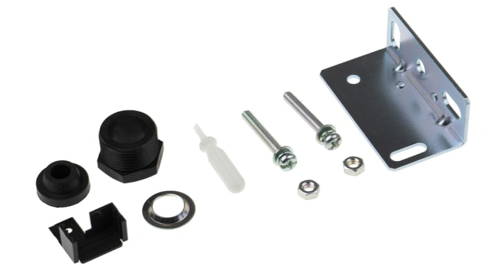 Sensore fotoelettrico rettangolare Omron E3JMDS70M4TG, rilevamento 700 mm, dimensioni 75x25x68 mm, grado di protezione IP66.
