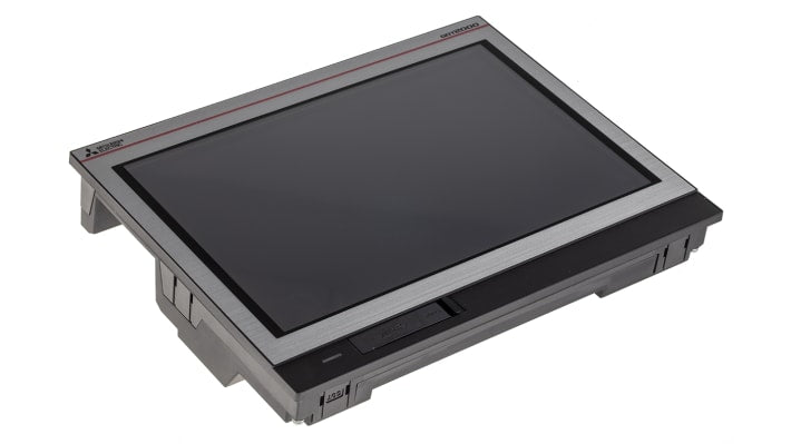 Mitsubishi Electric GT2510-WXTSD, display HMI touch screen 10,1", risoluzione WXGA, interfacce Ethernet e USB, IP67.