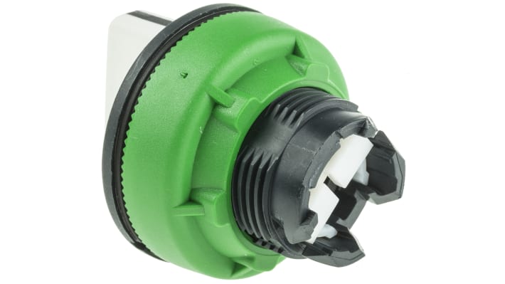 Selettore a 2 posizioni Schneider Electric ZB5FD401, diametro 30 mm, montaggio a filo, ritorno a molla, grado di protezione IP66/IP67/IP69K.
