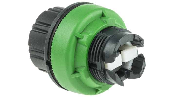 Selettore Harmony XB5 di Schneider Electric, testa nera a filo, 2 posizioni con ritorno a molla, diametro 30 mm, protezione IP66/IP67/IP69K.