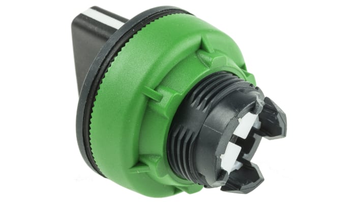 Selettore a 2 posizioni Schneider Electric ZB5FD4, montaggio a filo, diametro 30 mm, colore nero, protezione IP66/IP67/IP69K.