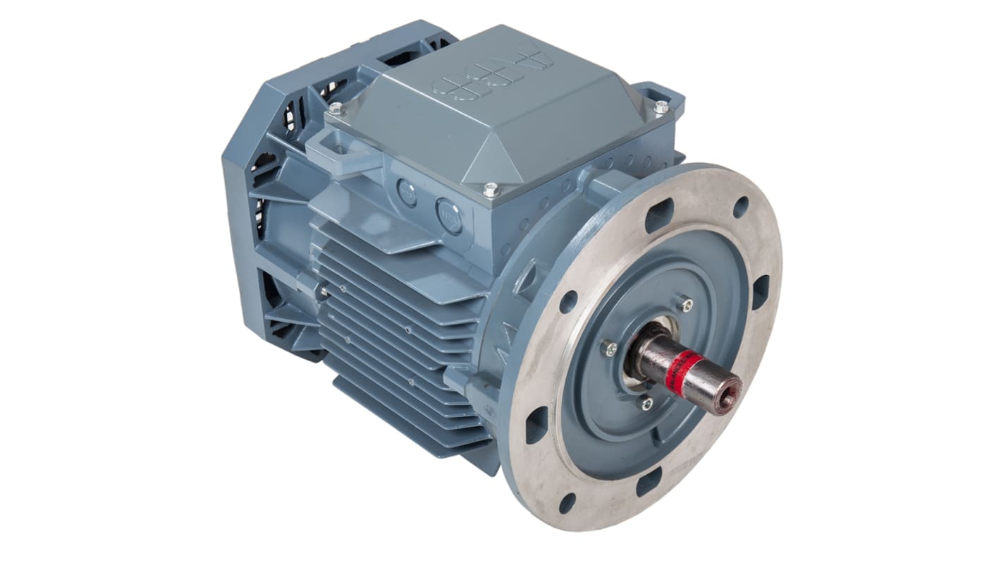 Motore trifase ABB 3GAA112320-BDK, 4 kW, 400-690 V, 1455 giri/min, montaggio su flangia, classe di efficienza IE3.