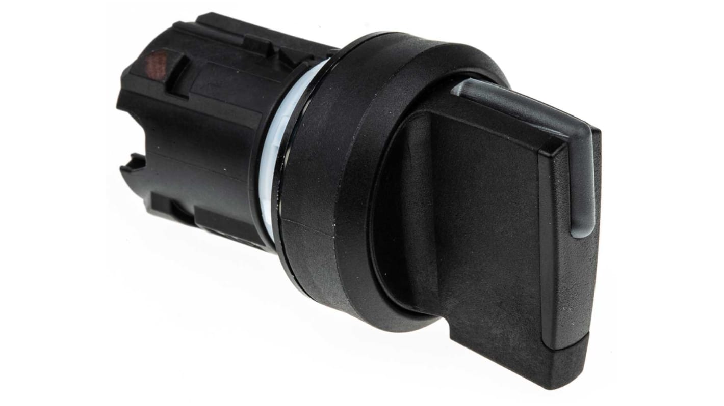 Selettore Siemens SIRIUS ACT 3 posizioni Ø 22mm - Nero, IP66/IP67. Affidabile per automazione e circuiti industriali.