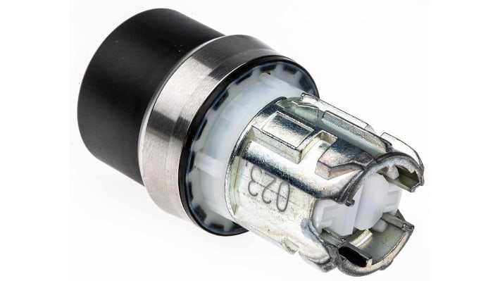 Testa selettore Siemens SIRIUS ACT, interruttore a chiave 3 posizioni, diametro foro 22mm, attivazione momentanea, protezione IP66.