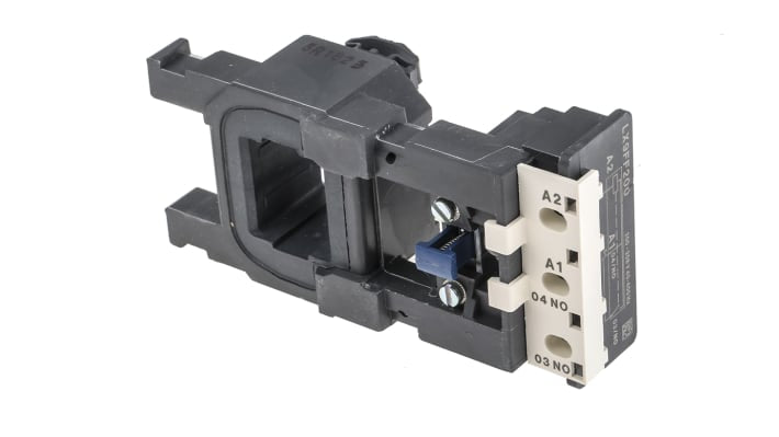 Bobina contattore Schneider Electric LX9FF200 per LC1F115 e LC1F150, tensione 208 V c.a., frequenza 40-400 Hz.