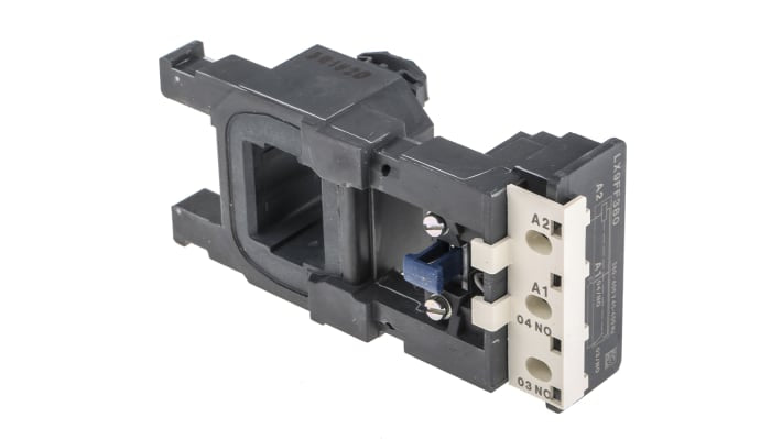 Bobina contattore Schneider Electric LX9FF380 per LC1F115 e LC1F150, tensione 380 V, frequenza 40-400 Hz.