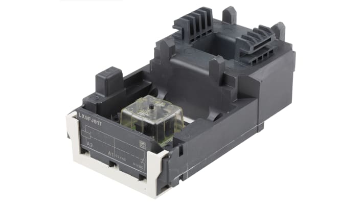 Bobina contattore Schneider Electric LX9FJ917, 48 V ca, per DR5TF e LC1F400, progettata per basso consumo energetico.
