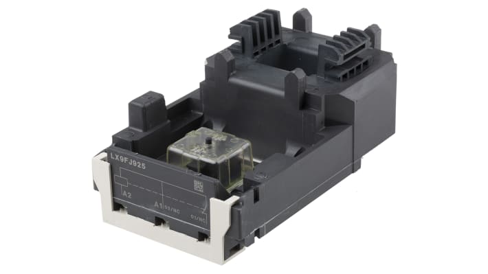 Bobina contattore Schneider Electric LX9FJ925 per DR5TE e LC1F400, 110 V c.a., 40...400 Hz, progettata per basso consumo.