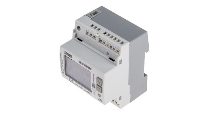 Phoenix Contact 2908576, contatore di energia trifase EMpro con display digitale, misurazione fino a 500V, interfaccia MBUS.