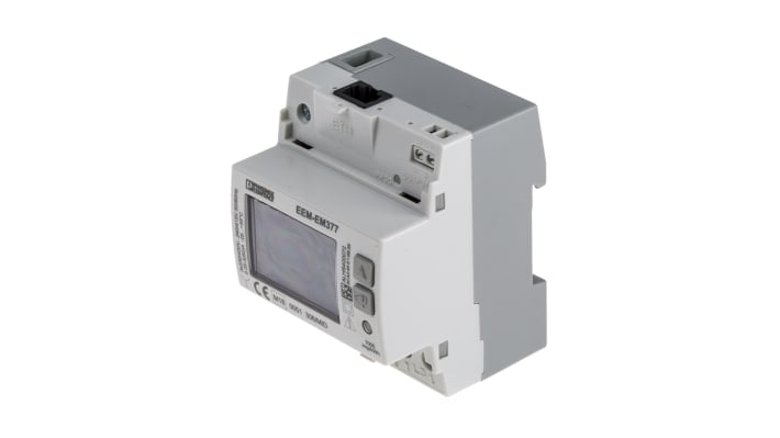 Phoenix Contact 2908590, contatore di energia trifase digitale con display 8 cifre, misurazione fino a 500V/80A, interfaccia Ethernet.