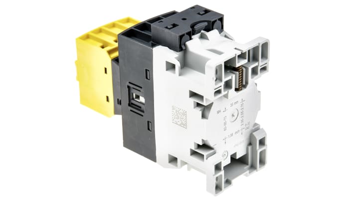 ABB Jokab 1SBL157082R1122 AFS12-30-22-11, contattore di sicurezza 3 poli, 28 A, 600 V c.a., dimensioni 110.5 x 45 x 80 mm.