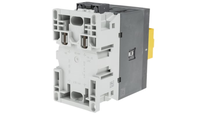 Contattore ABB Jokab 1SBL397082R1122 AFS, 3 poli, 3 NO, 125 A, tensione bobina 24-60 V CA, dimensioni 149x70x119.5 mm.