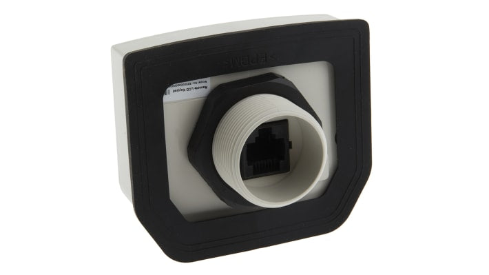 Control Techniques 82500000000001, tastierino remoto Unidrive M301, compatto con tastiera LCD multilingue, montaggio rapido e grado di protezione IP 66.