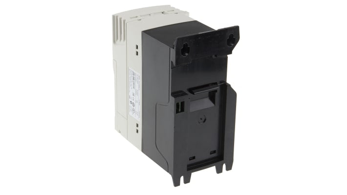 Inverter monofase Control Techniques M200-01200042, potenza 0,75 W, montaggio a pannello, dimensioni 75x130x160 mm.