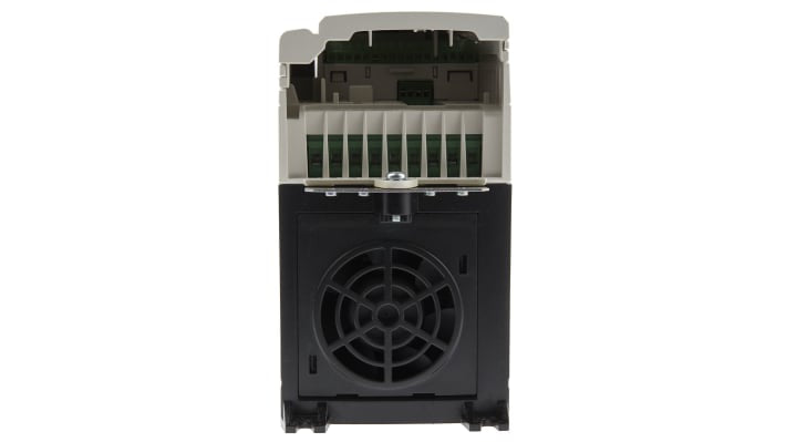 Inverter trifase Control Techniques M400-03400094, potenza 4 kW, montaggio a pannello, dimensioni 90x160x226 mm, grado di protezione IP20.