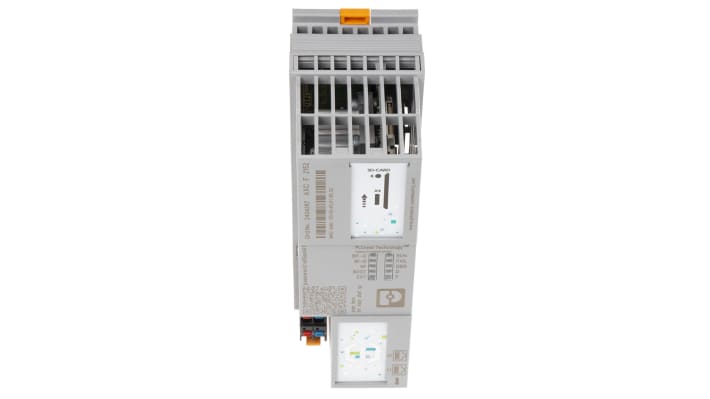 Controller logico Phoenix Contact PLCnext AXC F 2152 (cod. 2404267) per I/O Axioline F. Con 2 interfacce Ethernet, programmazione in C++, resistente a temperature da -25°C a 60°C.