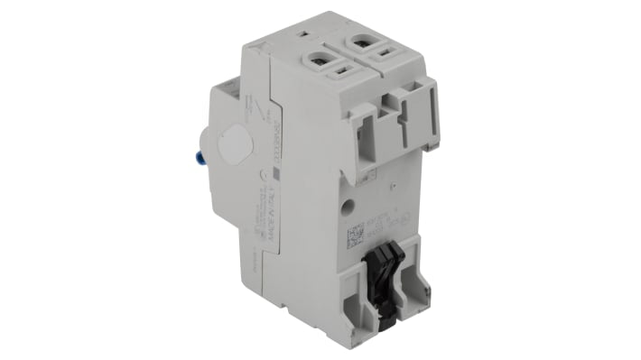 Interruttore differenziale ABB Tipo A, 2 poli, 40A, 30mA, montaggio su guida DIN, dimensioni 35 x 85 x 69 mm.