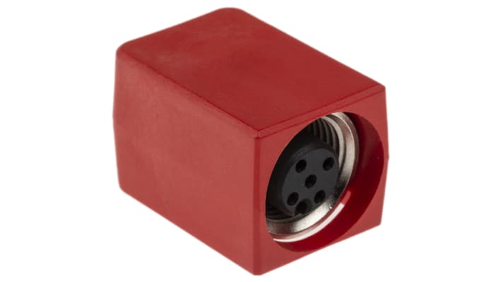 Interruttore di sicurezza senza contatto M12 Telemecanique Sensors, grado di protezione IP67, dimensioni 17.2mm x 16mm x 25mm.