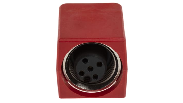 Interruttore di sicurezza senza contatto M12 Telemecanique Sensors, grado di protezione IP67, dimensioni 17.2mm x 16mm x 25mm.