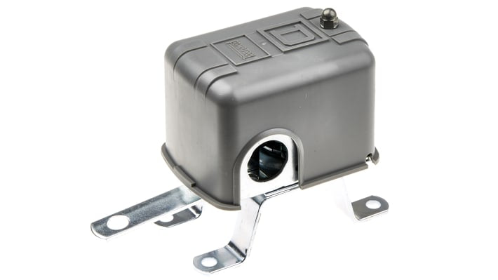 Interruttore a galleggiante Telemecanique Sensors 9036DG2 in polipropilene, montaggio su supporto, 2 NC DPST, tensione massima 230 V.