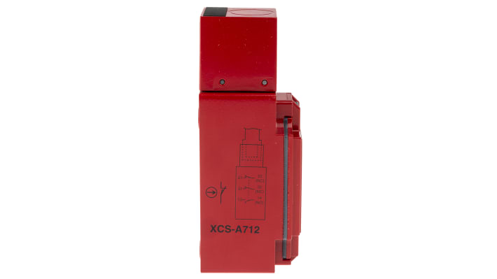 Interruttore di sicurezza Telemecanique Sensors XCSA712, 2NC/1NA, IP67, metallo, M20, -25 a 70 °C, 40x44x114 mm, 0,44 kg.