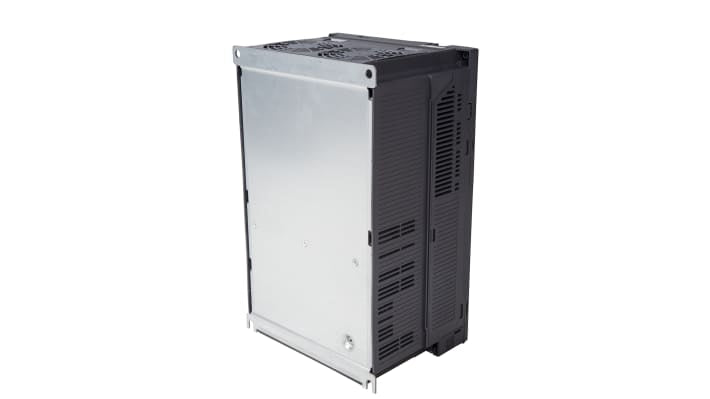 Inverter Mitsubishi Electric FR-F840-00620-E2-60, 30 kW, 3 fasi, montaggio a parete, dimensioni 400x250x190 mm.
