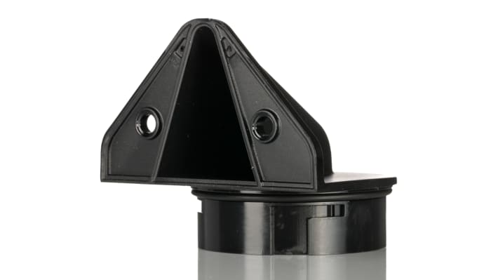 Allen Bradley 856T-BMAVM, base di montaggio verticale per segnalatori, diametro 70 mm, colore nero, IP66, in plastica resistente.