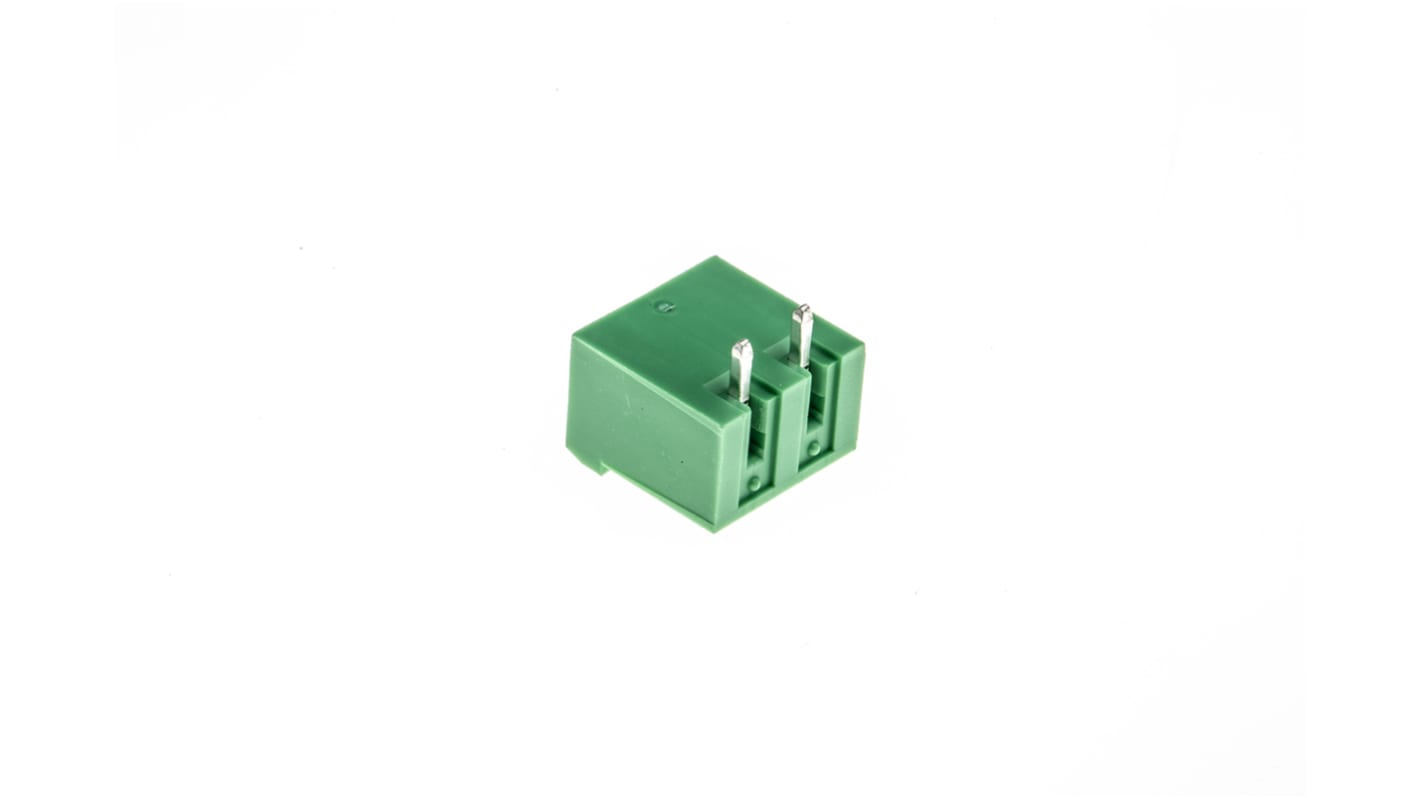 Connettore PCB Phoenix Contact MSTBA 2,5/2-G-5.08 - Cod. 1757242: Morsettiera a innesto ad angolo retto, 12A, per applicazioni industriali.