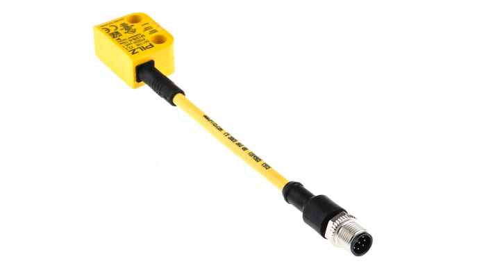 Interruttore di sicurezza senza contatto Pilz 541109, tecnologia transponder, dimensioni 18mm x 26.4mm x 37mm, protezione IP67.