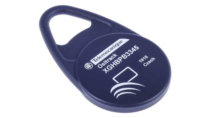 Transponder RFID Telemecanique Sensors XGHBPB3345, Tag Portachiavi Wireless per monitoraggio efficiente di persone e prodotti, conformi a ISO 18000-3.