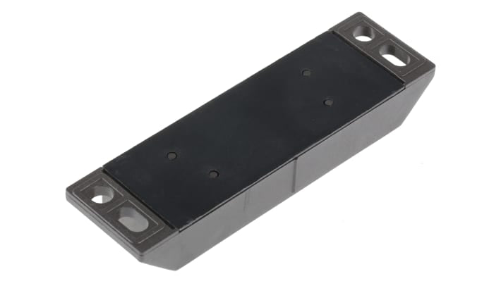 Attuatore magnetico Schmersal BPS 33, IP67, dimensioni 25 mm x 88 mm x 13 mm, tensione massima 120 V, montaggio sicuro con viti antimanomissione.