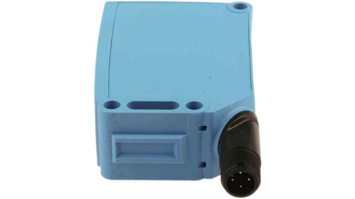 Sensore fotoelettrico rettangolare Sick WTB26I-24161120A00, rilevamento fino a 2 m, uscita NPN/PNP, interfaccia IO-Link.